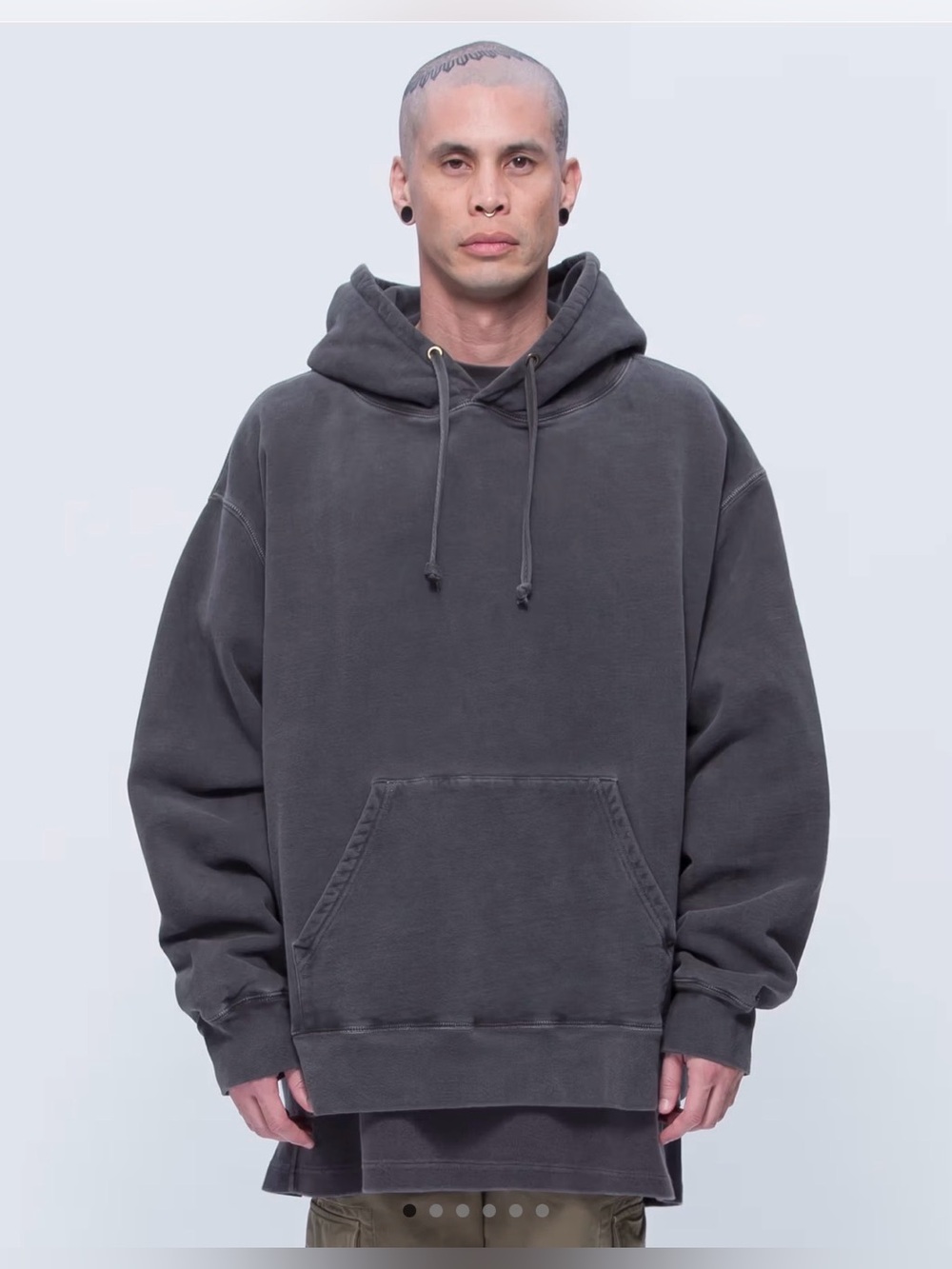 YEEZY Season 3 Hoodie Gray Size S